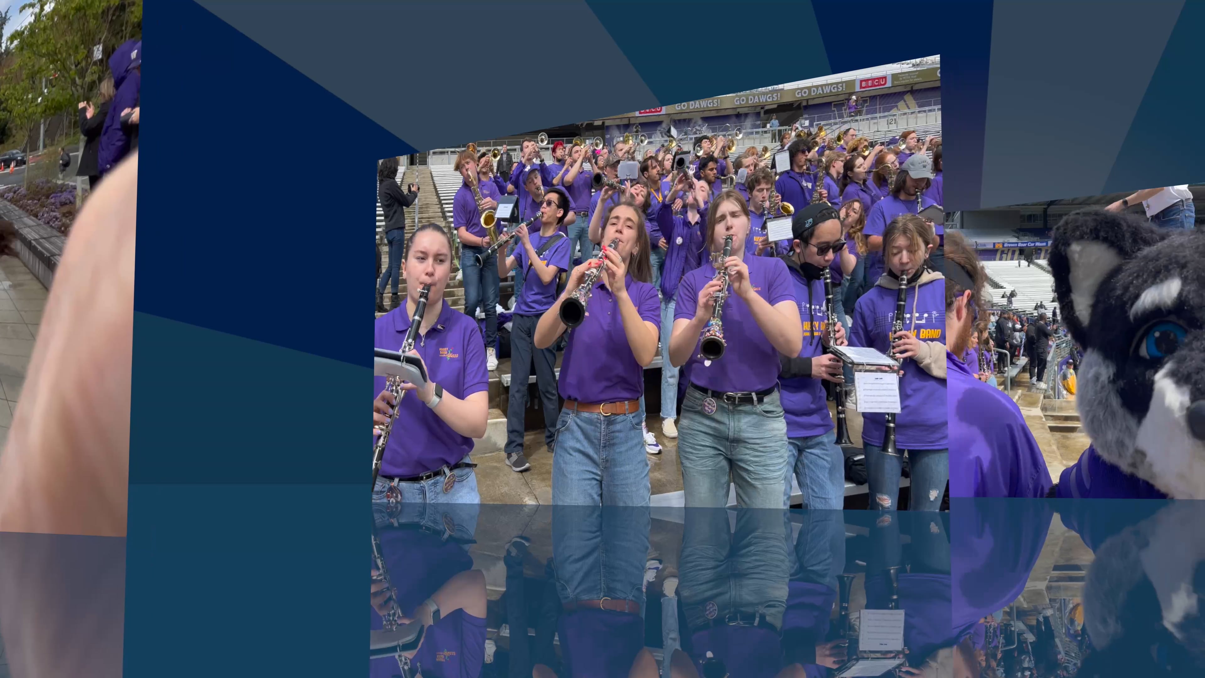 Huskies Spring Game 2022 with the Husky Marching Band on Vimeo