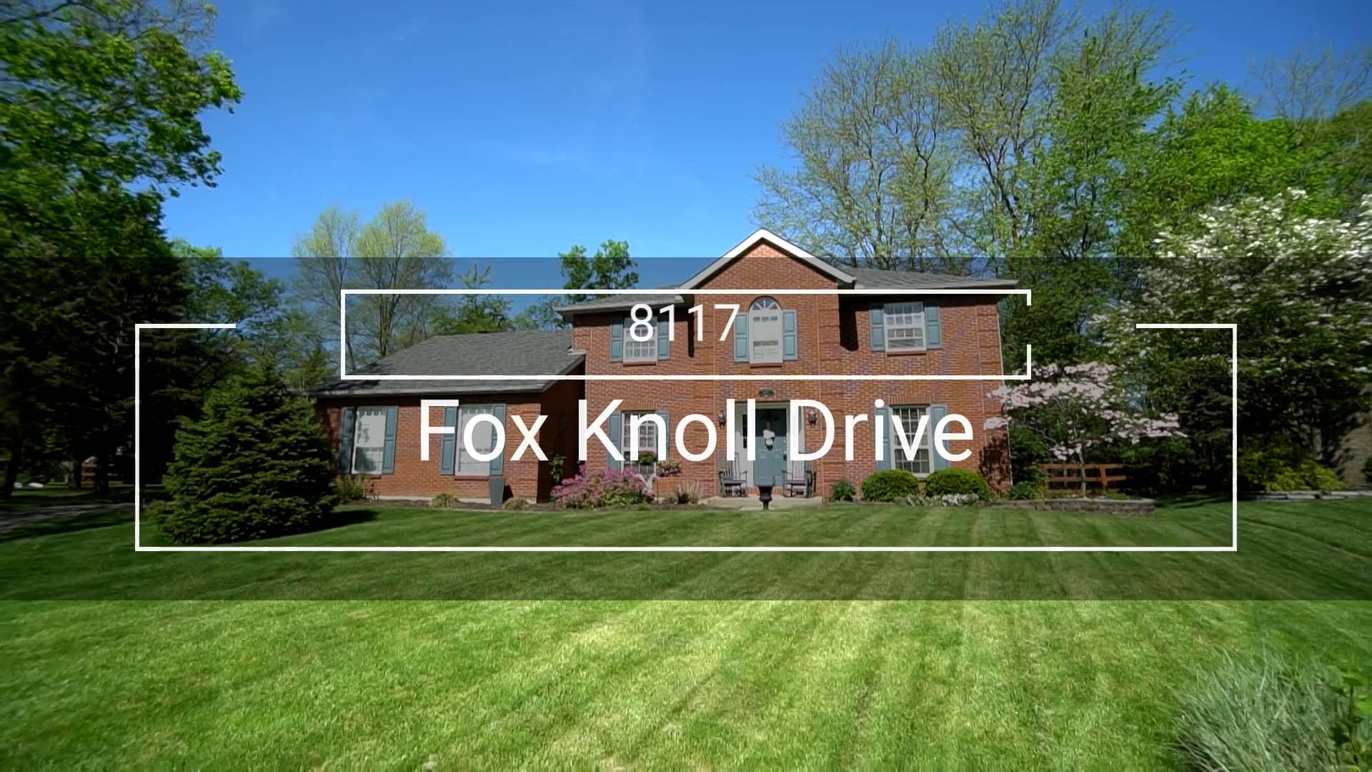 8117 Fox Knoll Drive West Chester Township OH 45069 on Vimeo