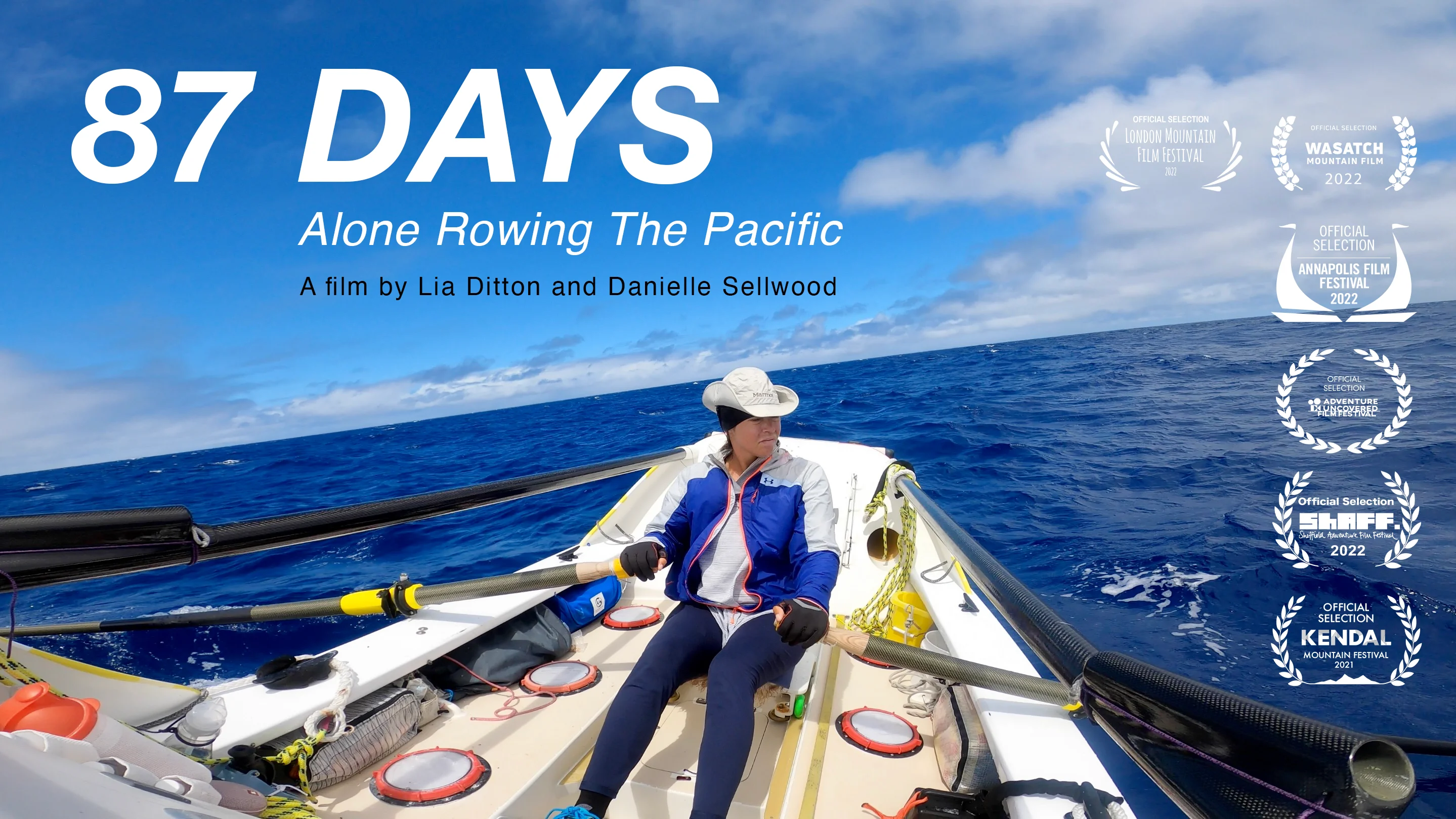 Watch 87 DAYS Alone Rowing the Pacific Online Vimeo On Demand