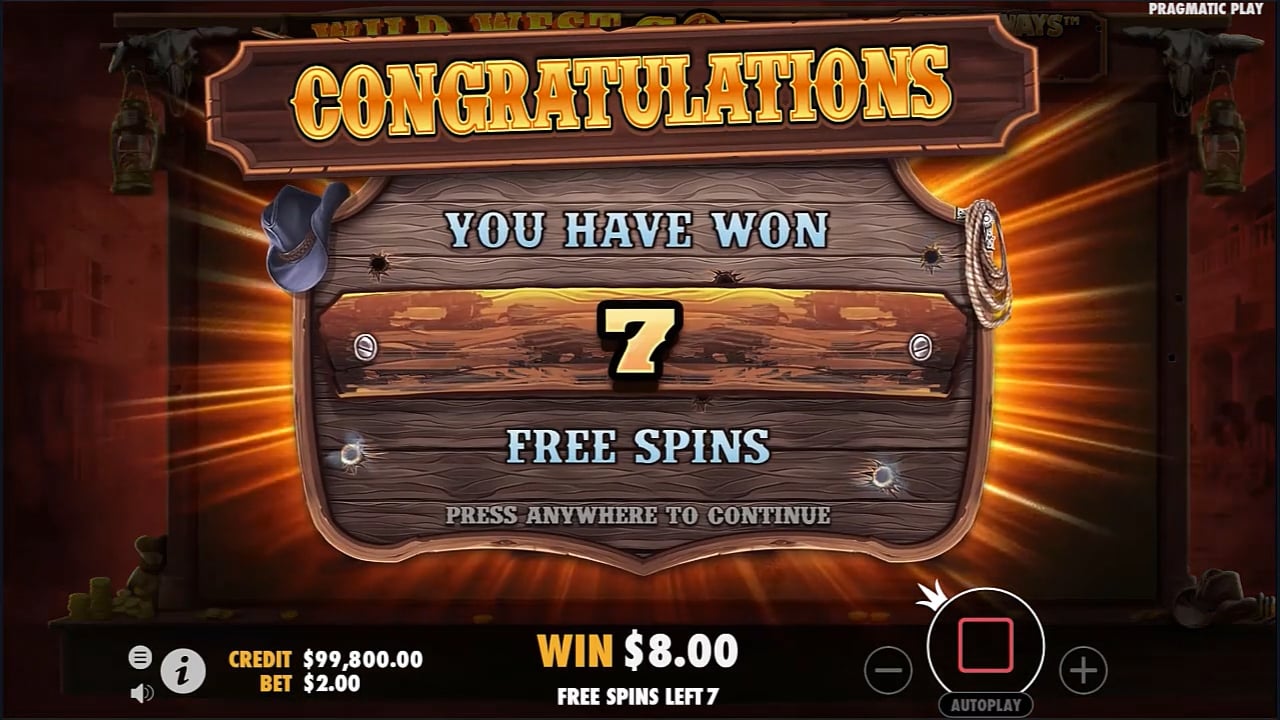 Wild West Gold Megaways | Free Spins | Demo | Pragmatic Play