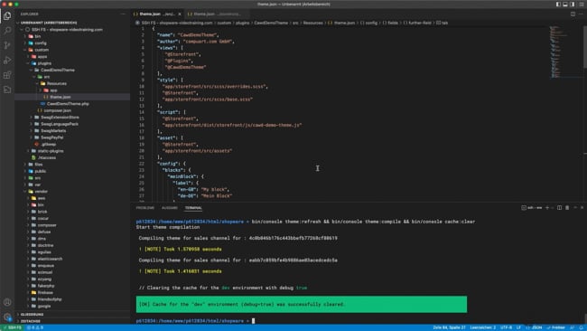 SCSS schreiben und kompilieren
