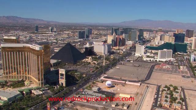 Aerial Daytime Las Vegas Strip on Vimeo