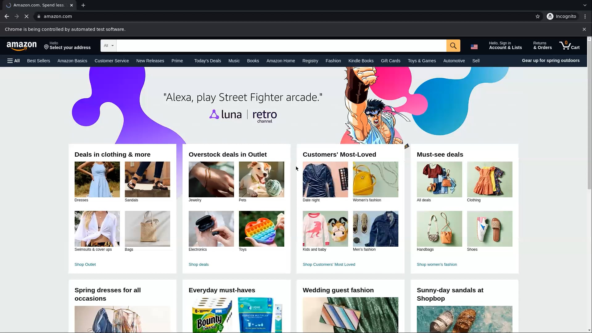 Amazon Test Suite on Vimeo