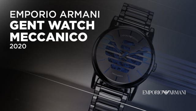 Emporio Armani | Gent watch Meccanico