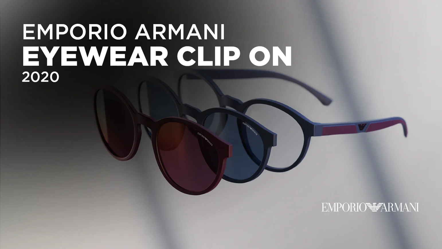 Emporio armani online clip on sunglasses