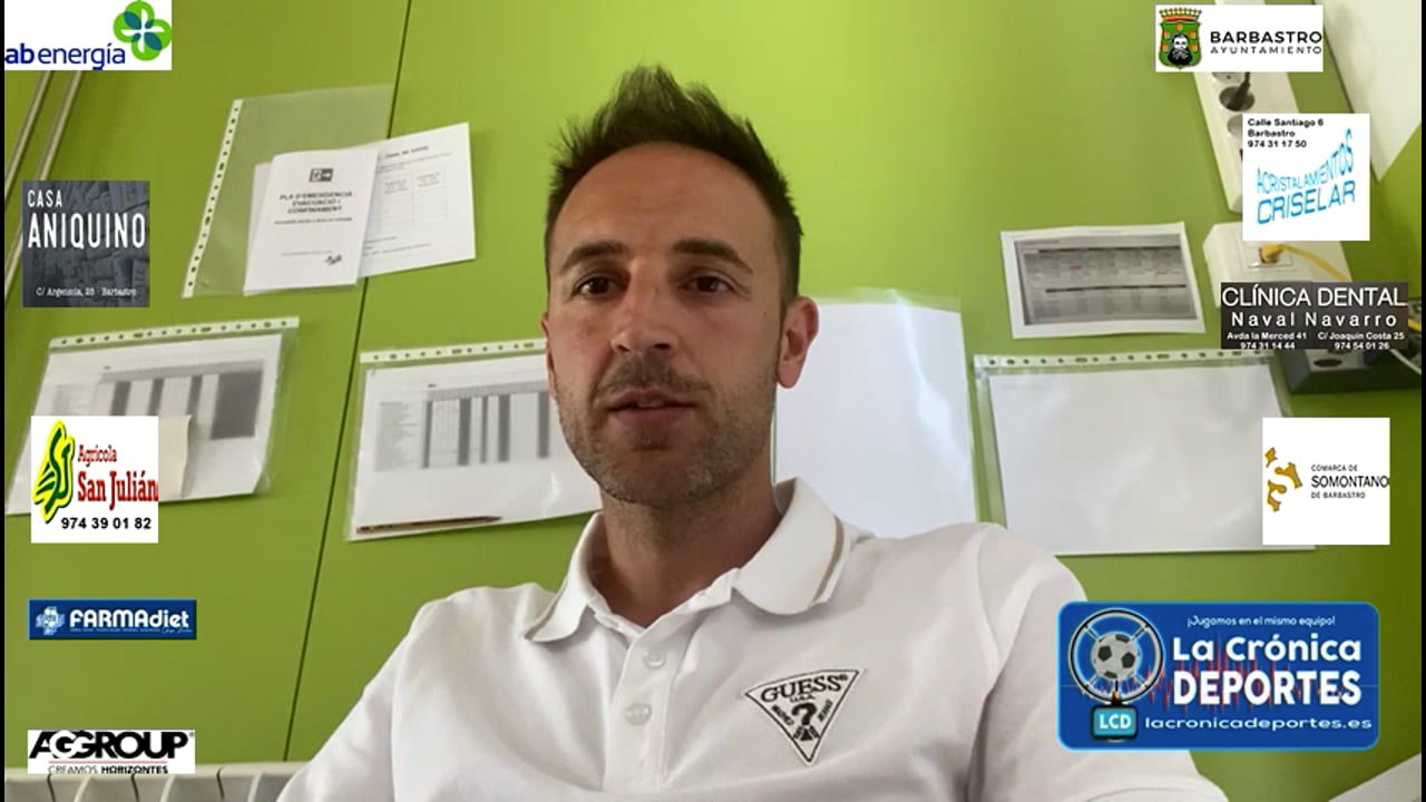 DAVID GIMÉNEZ (Entrenador CD Binéfar) Analiza la Derrota en la Semifinal del Playoff Ascenso a 2ª RFEF y lo que ha Sido una Gran Temporada del CD Binefar.