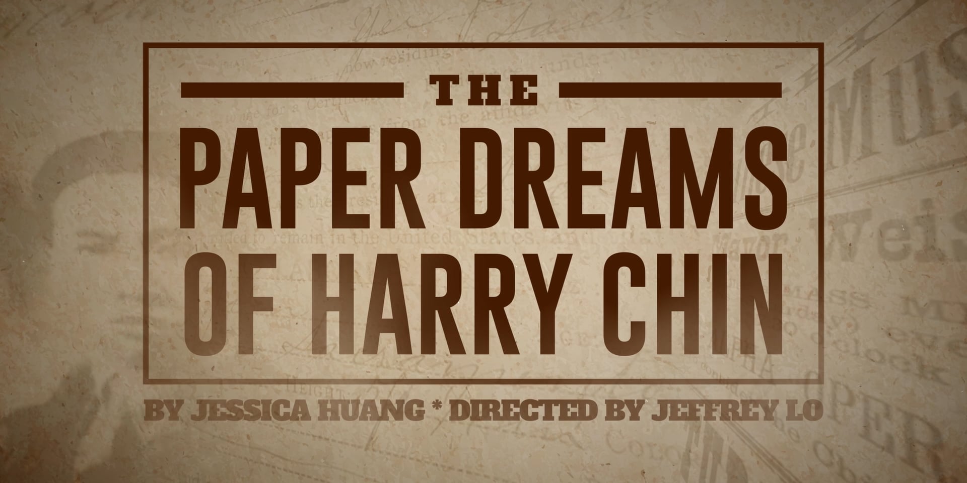 The Paper Dreams of Harry Chin