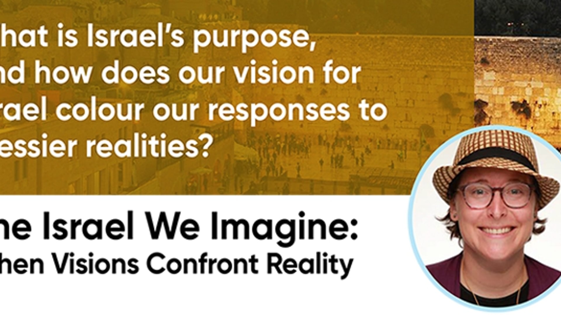 The Israel We Imagine