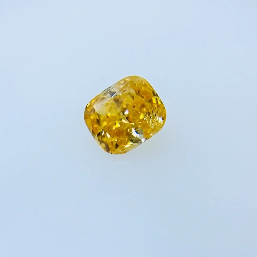 FANCY VIVID YELLOW ORANGE 0.319ct X/RT1264/CGL-