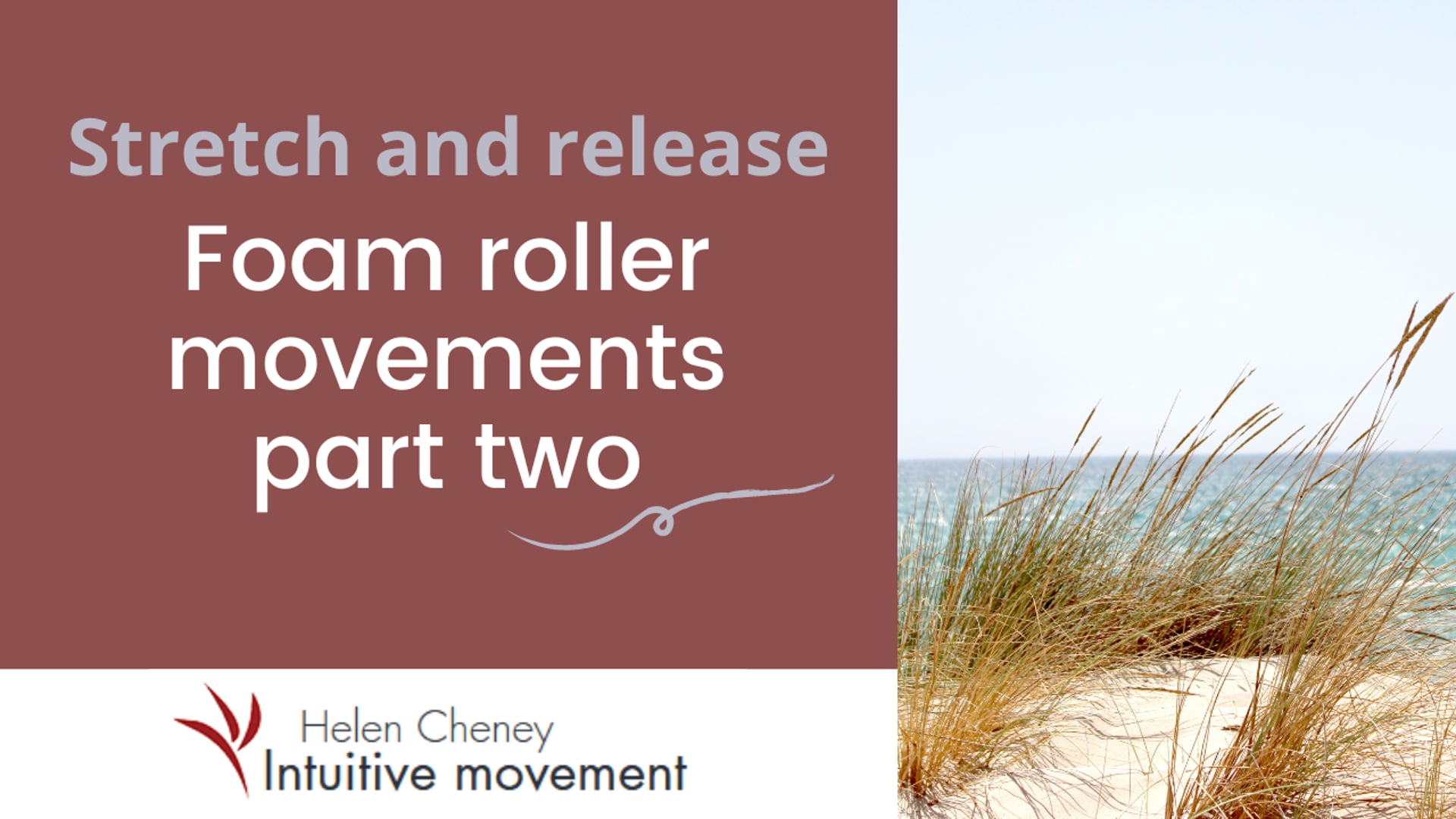 Foam roller movements part 2