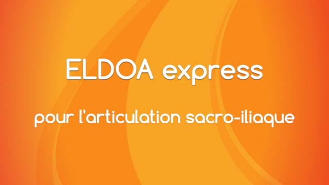 ELDOA Express - Pour l'articulation sacro-iliaque