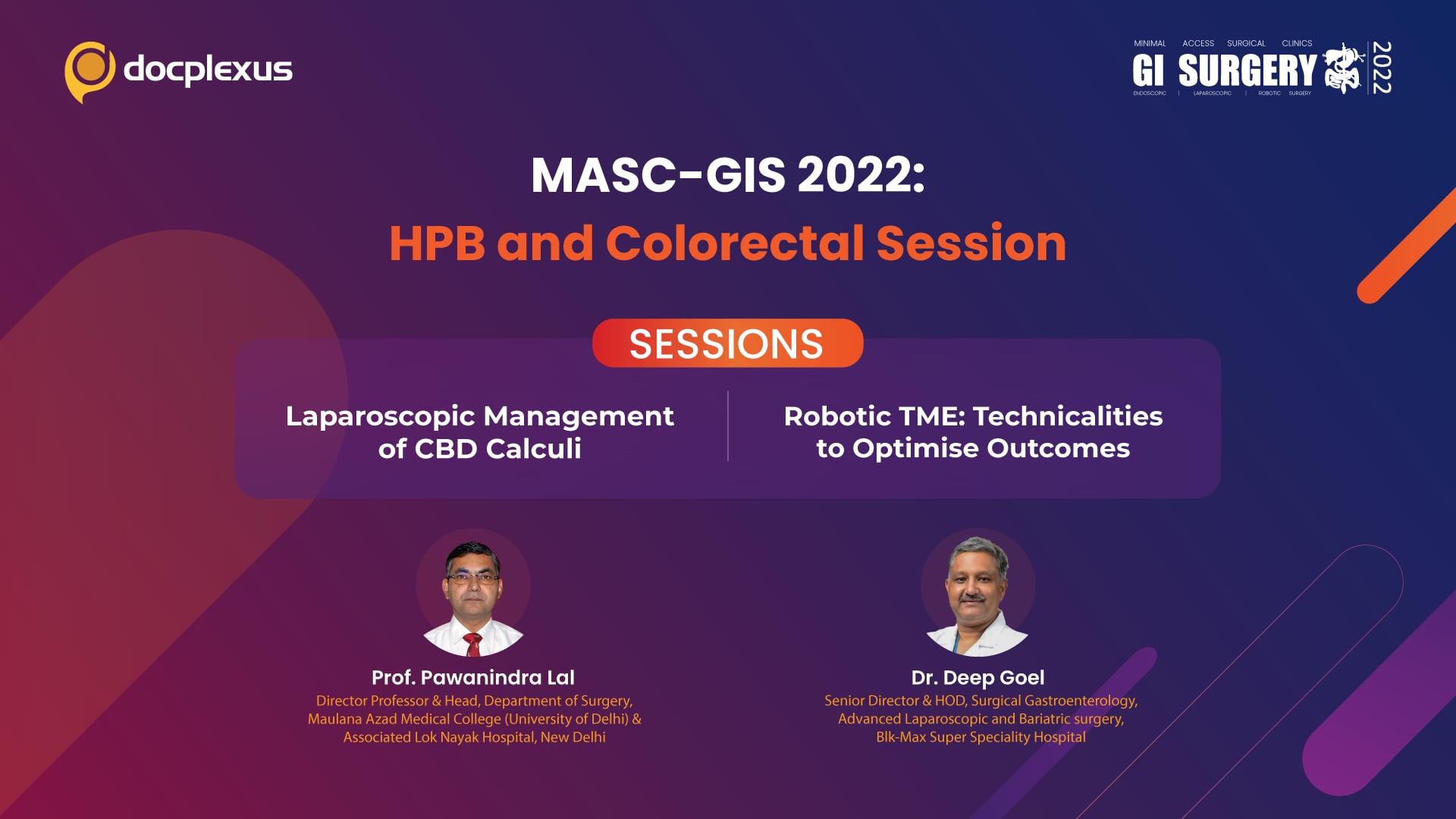 MASC-GIS 2022: HPB and Colorectal Session