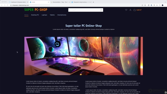 Footer-Template erweitern