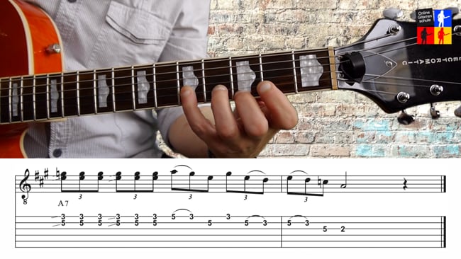 Einfache Licks in der Moll-Pentatonik