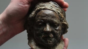 Rembrandt sculpture by Andrew Lacey