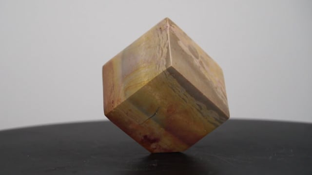 Genuine Polished Polychrome Jasper Cube video thumbnail