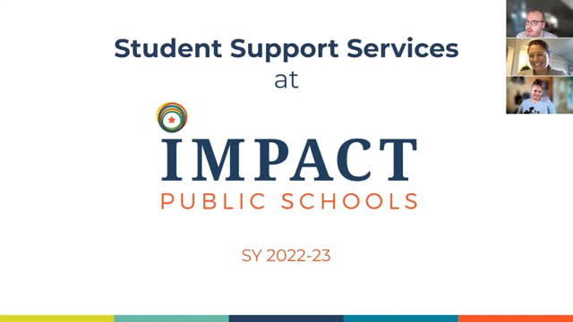 Student Support Services Webinar