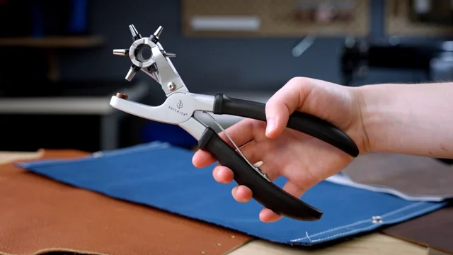 VIDEO: How to Use a Handheld Hole Punch Tool to Cut Holes for