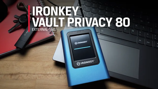 Kingston IronKey Vault Privacy 80 disque dur SSD 480 Go