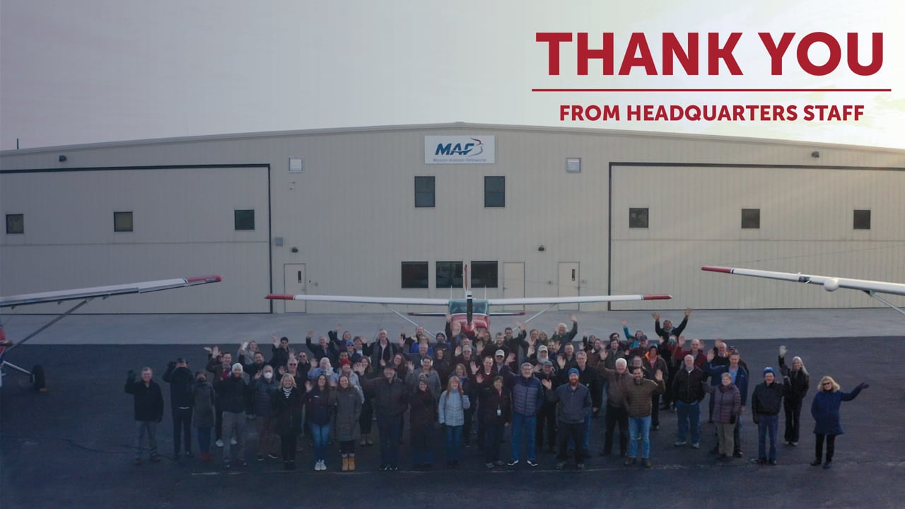 Thank You from MAF HQ