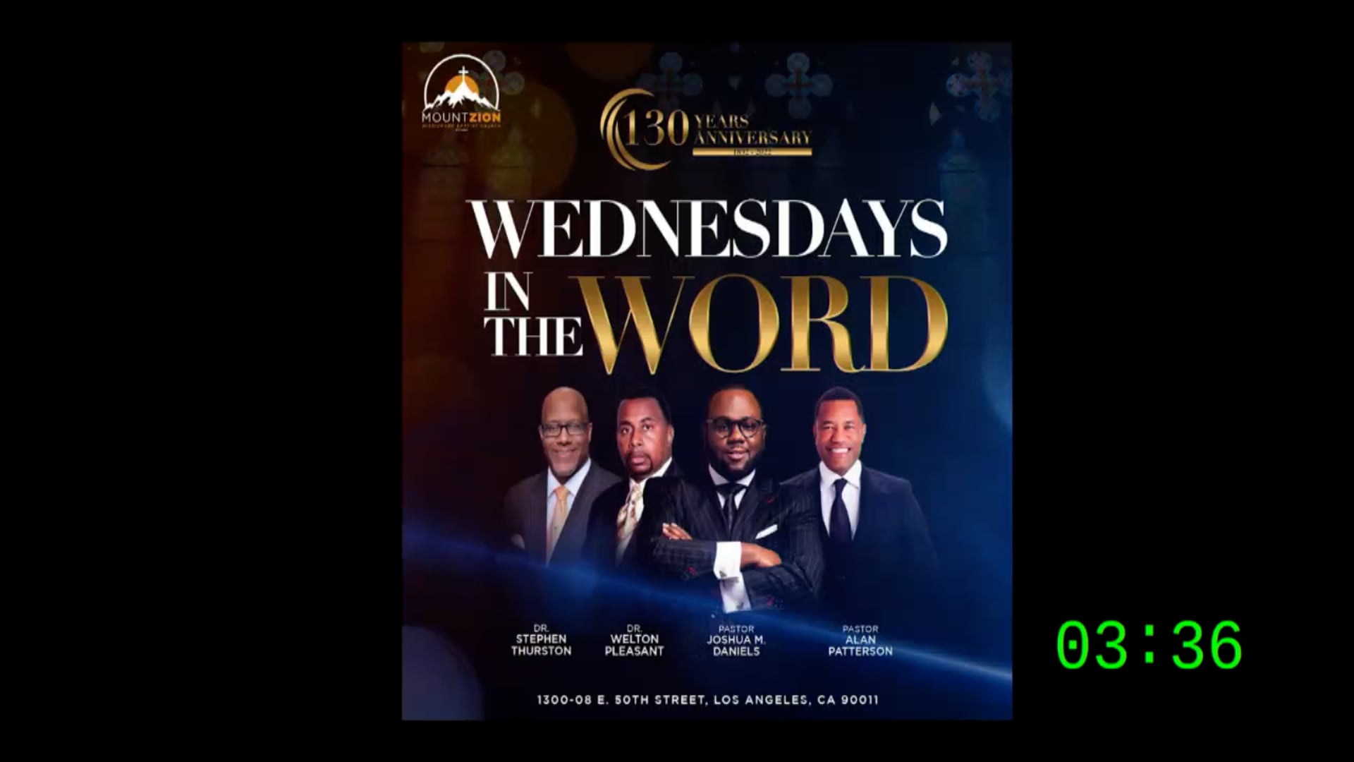 Wednesday's In The Word | Rev Alan Lamar Patterson | May 11, 2022