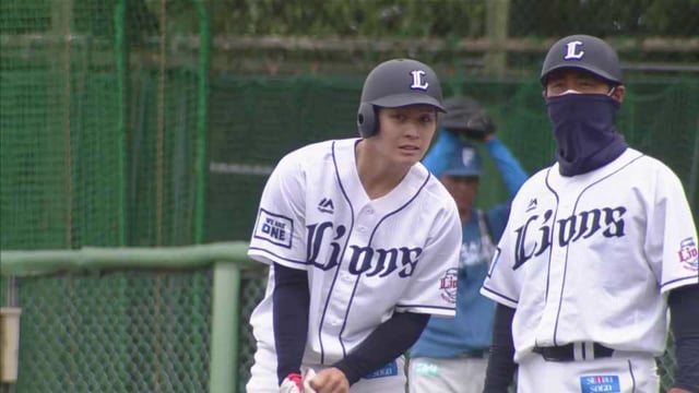 【ファーム】ライオンズ・齊藤誠人がチャンスで決めた!! 先制のタイムリーヒットを放つ!! 2022年5月12日  埼玉西武ライオンズ 対 北海道日本ハムファイターズ
