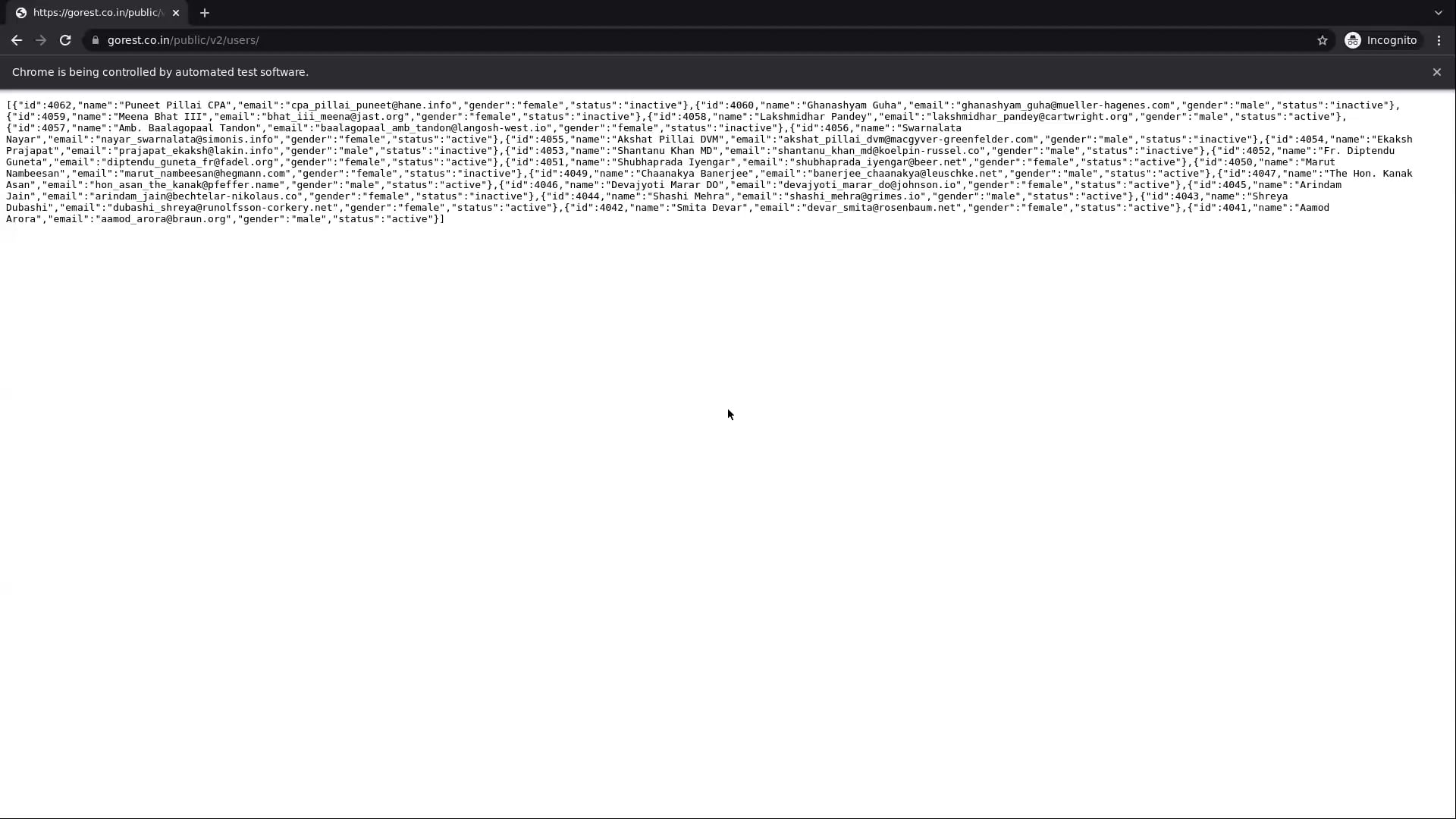 Demo API on Vimeo