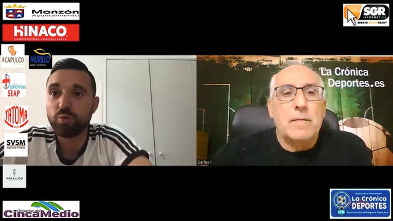 JAVIER  GENOVÉS, ENTRENADOR C.D.ROBRES  3ªRFEF  GRUPO  ARAGONÉS