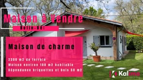 À vendre : Maison de charme à Belin-Béliet