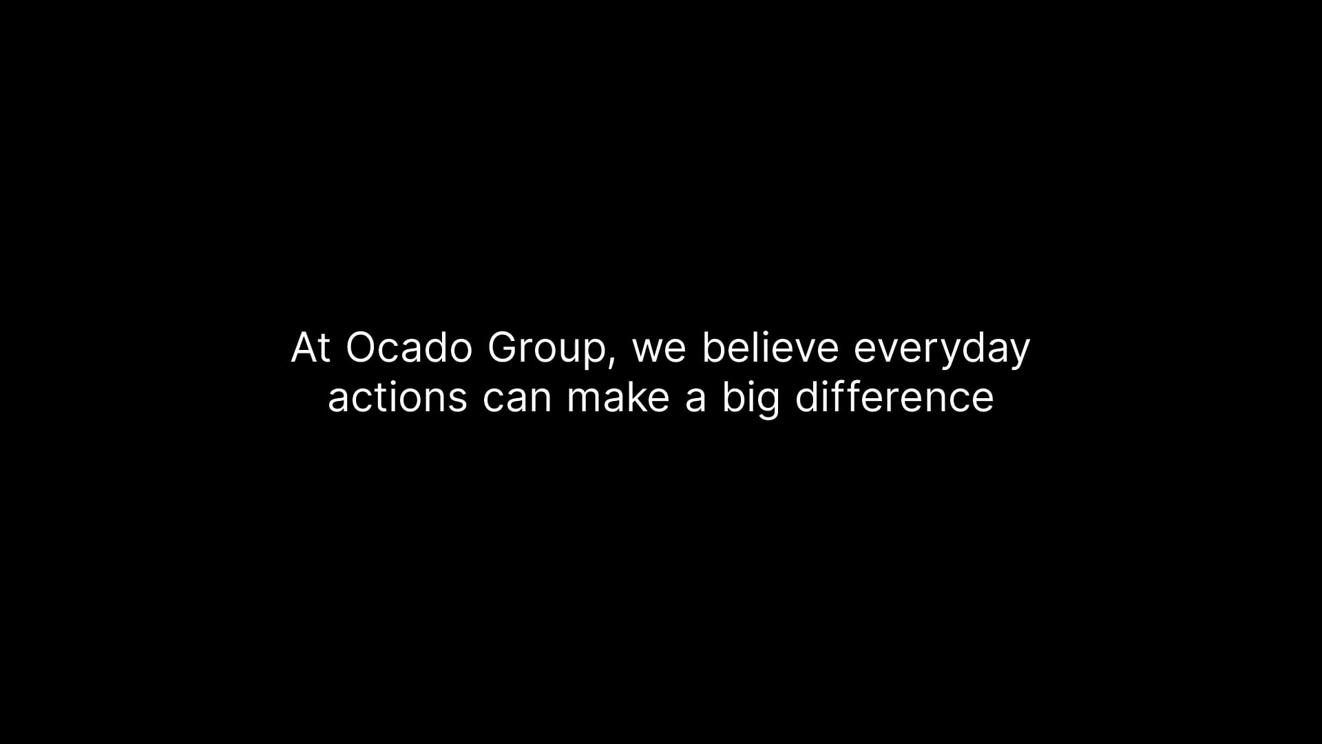 Ocado - Moments That Matter
