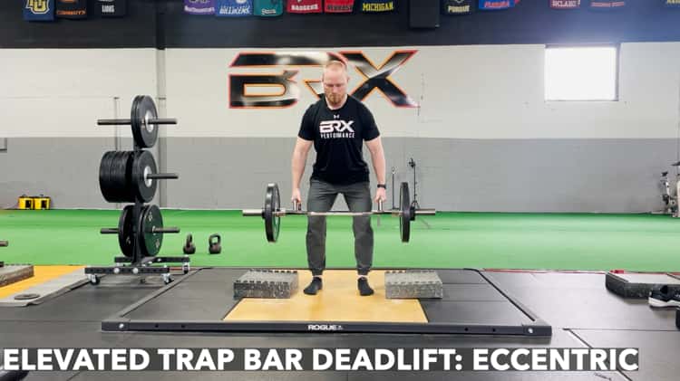 Trap Bar Deadlift, fitness, exercício, treino, animação, vídeo