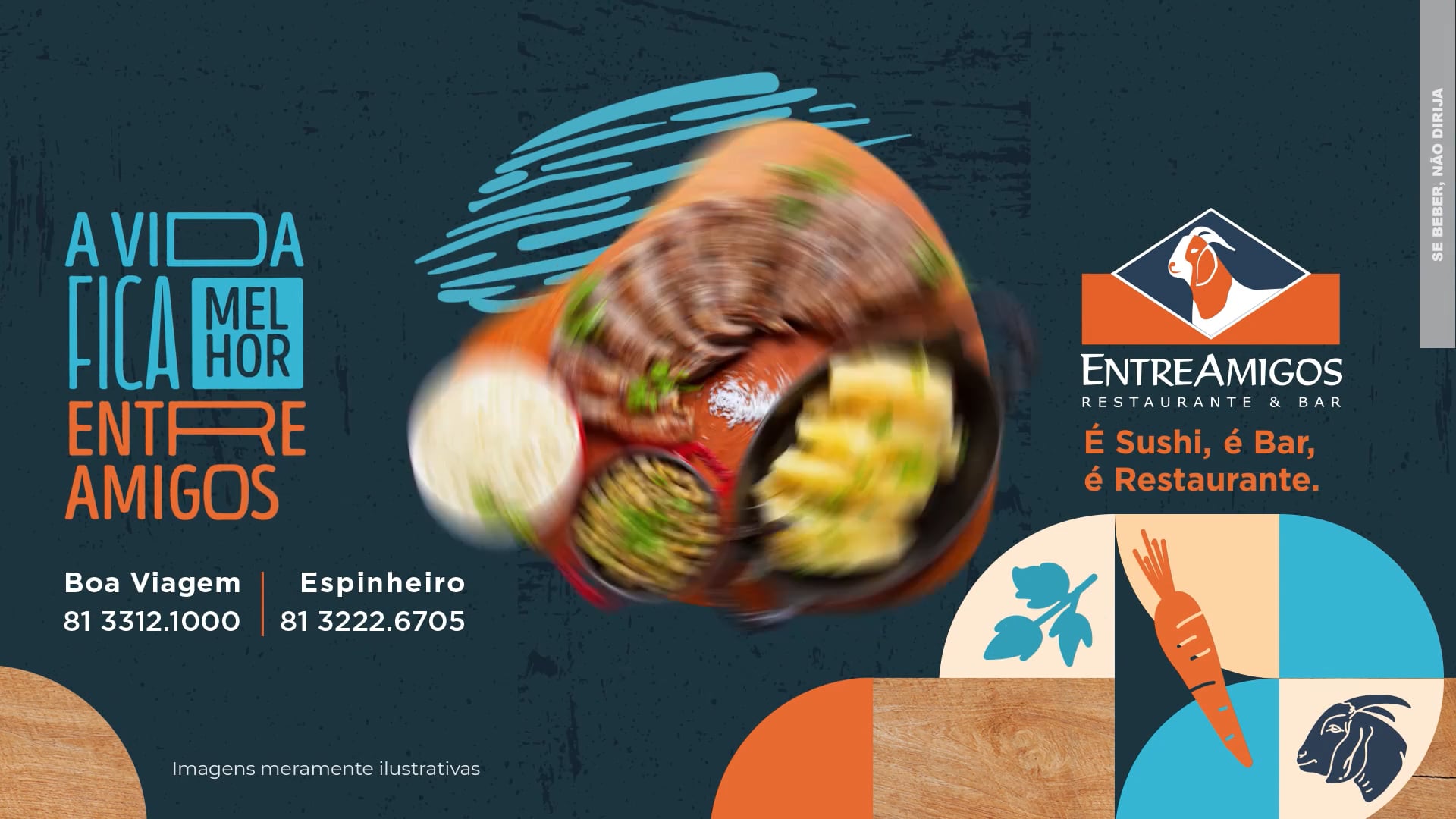 Restaurante Entre Amigos - Comercial