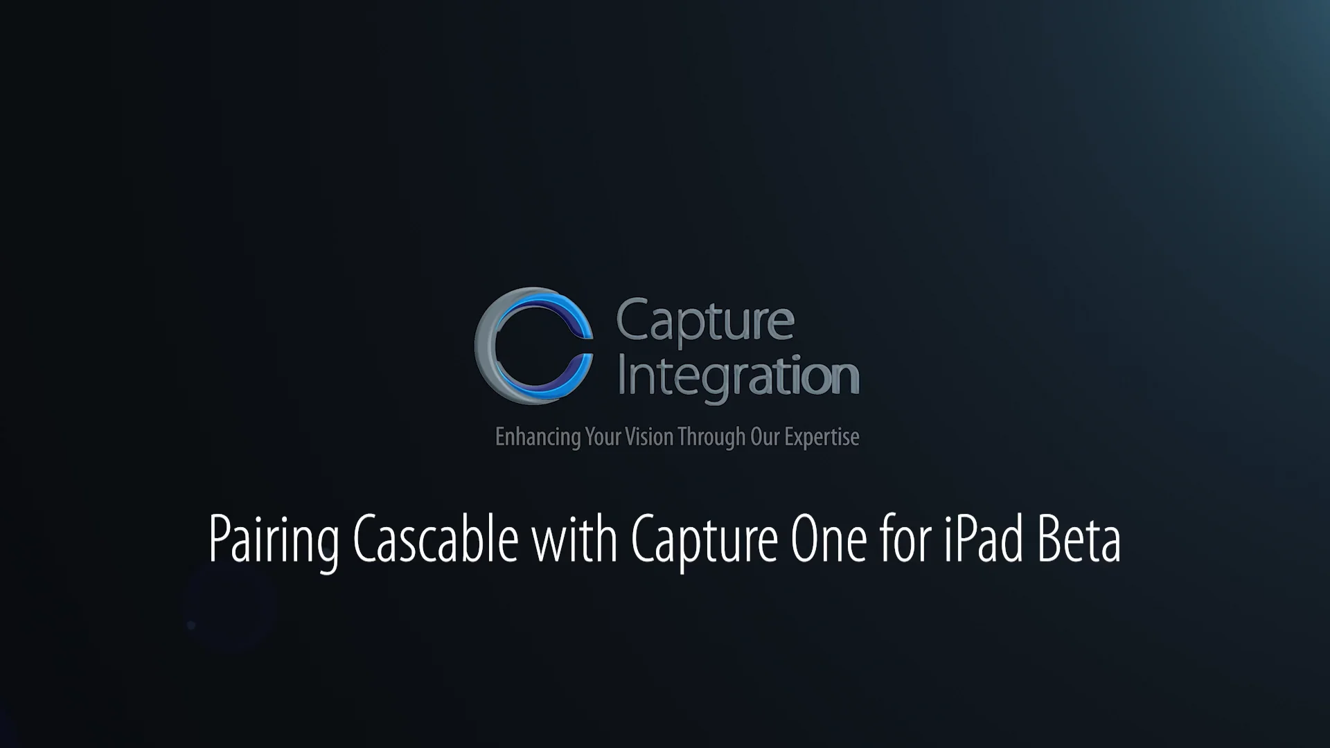 Pairing Cascable with Capture One Beta