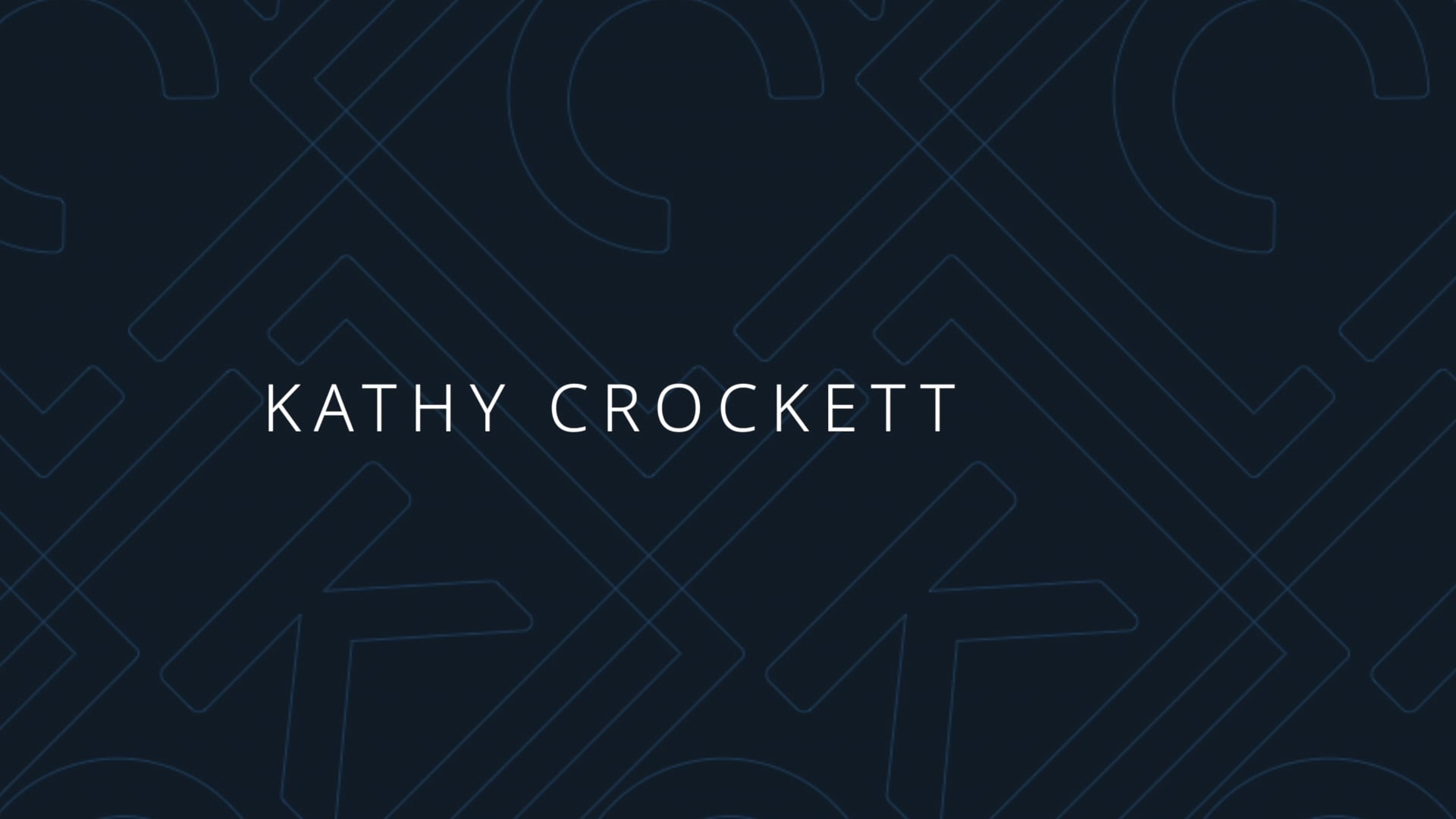 Kathy Crockett Session 1