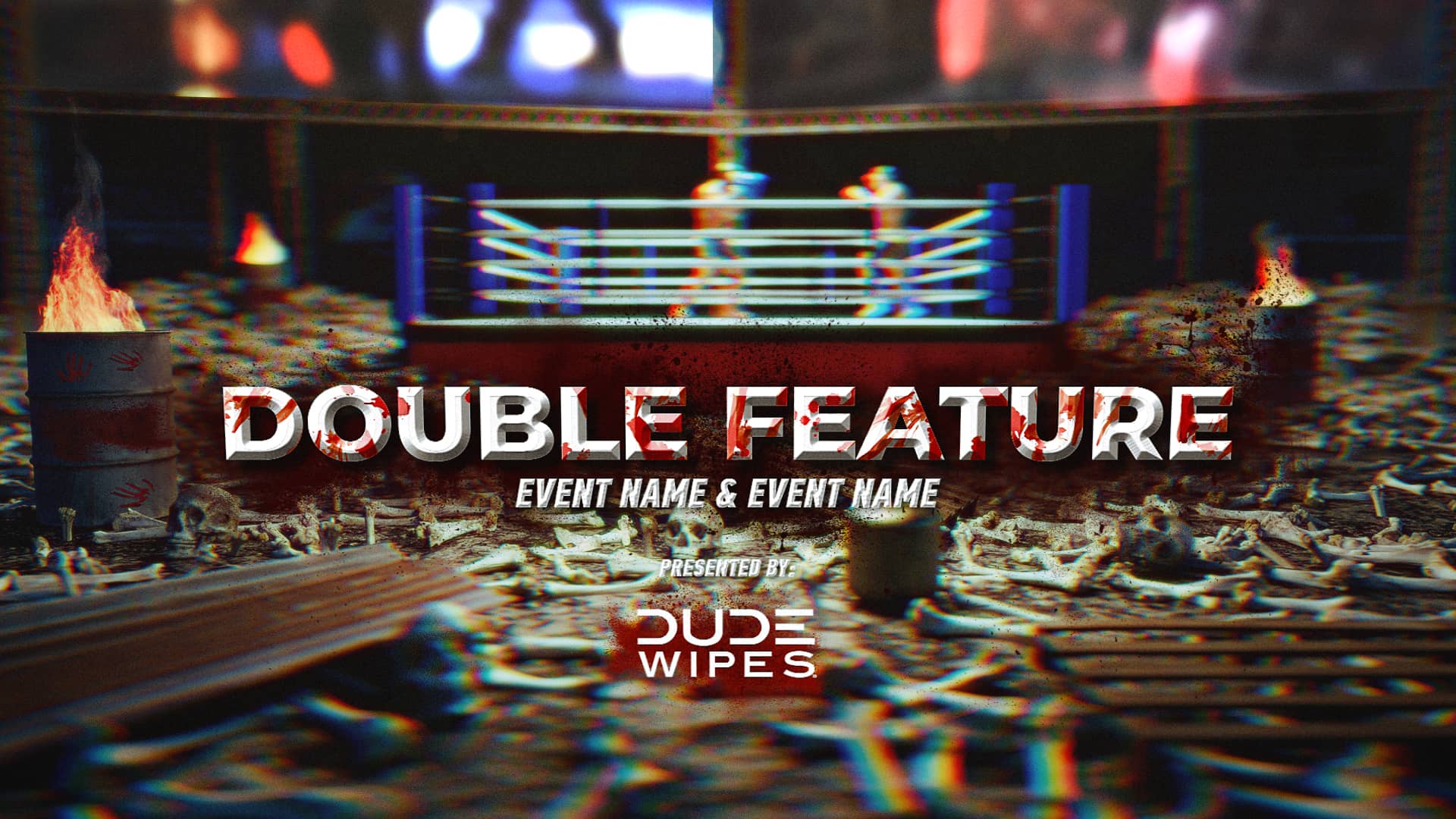 Rough N Rowdy Double Feature Graphic on Vimeo