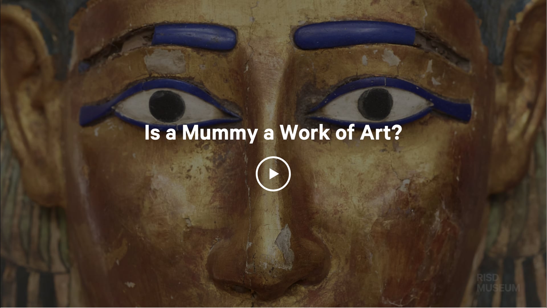 Is a Mummy a Work of Art?