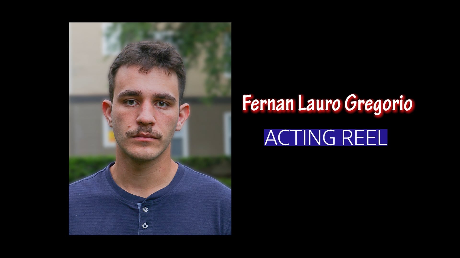 Acting reel on Vimeo