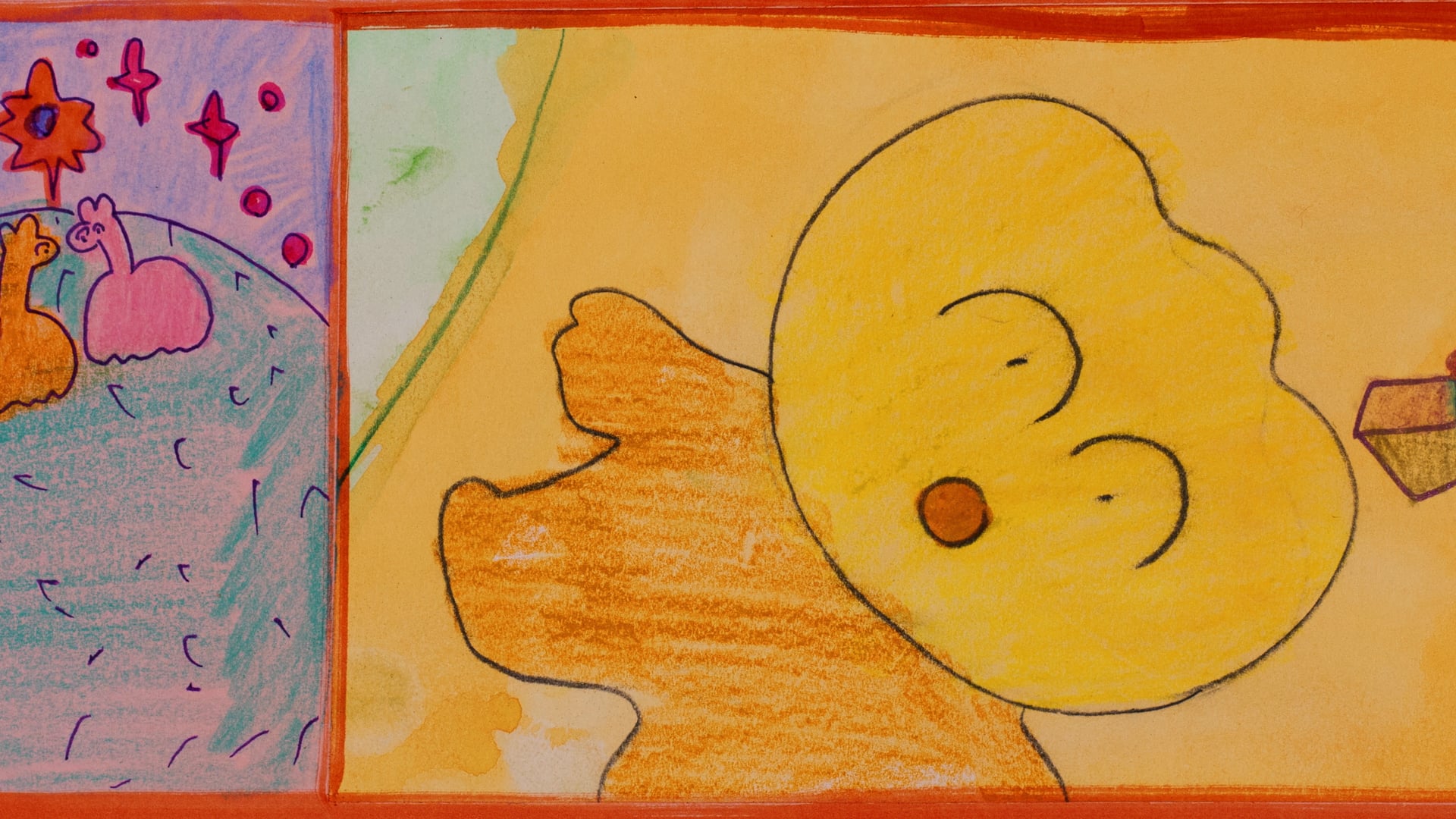 ミニミニポッケの大きな庭で /In the Big Yard Inside the Teeny-Weeny Pocket Trailer