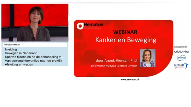 Webinar Kanker en beweging