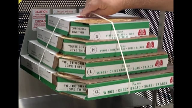Secure Pizza Box