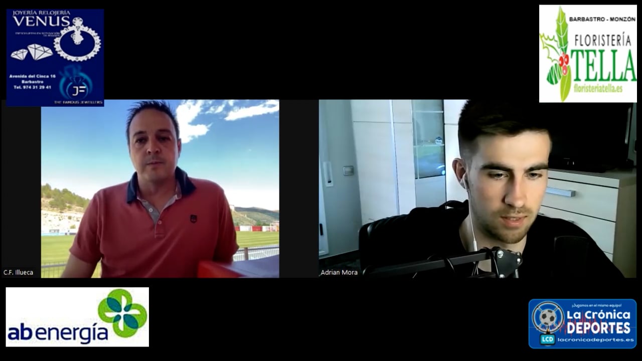 LA PREVIA / Utebo FC - CF Illueca / PEDRO SANCHO (Presidente Illueca) Playoff ascenso a 2ªRFEF