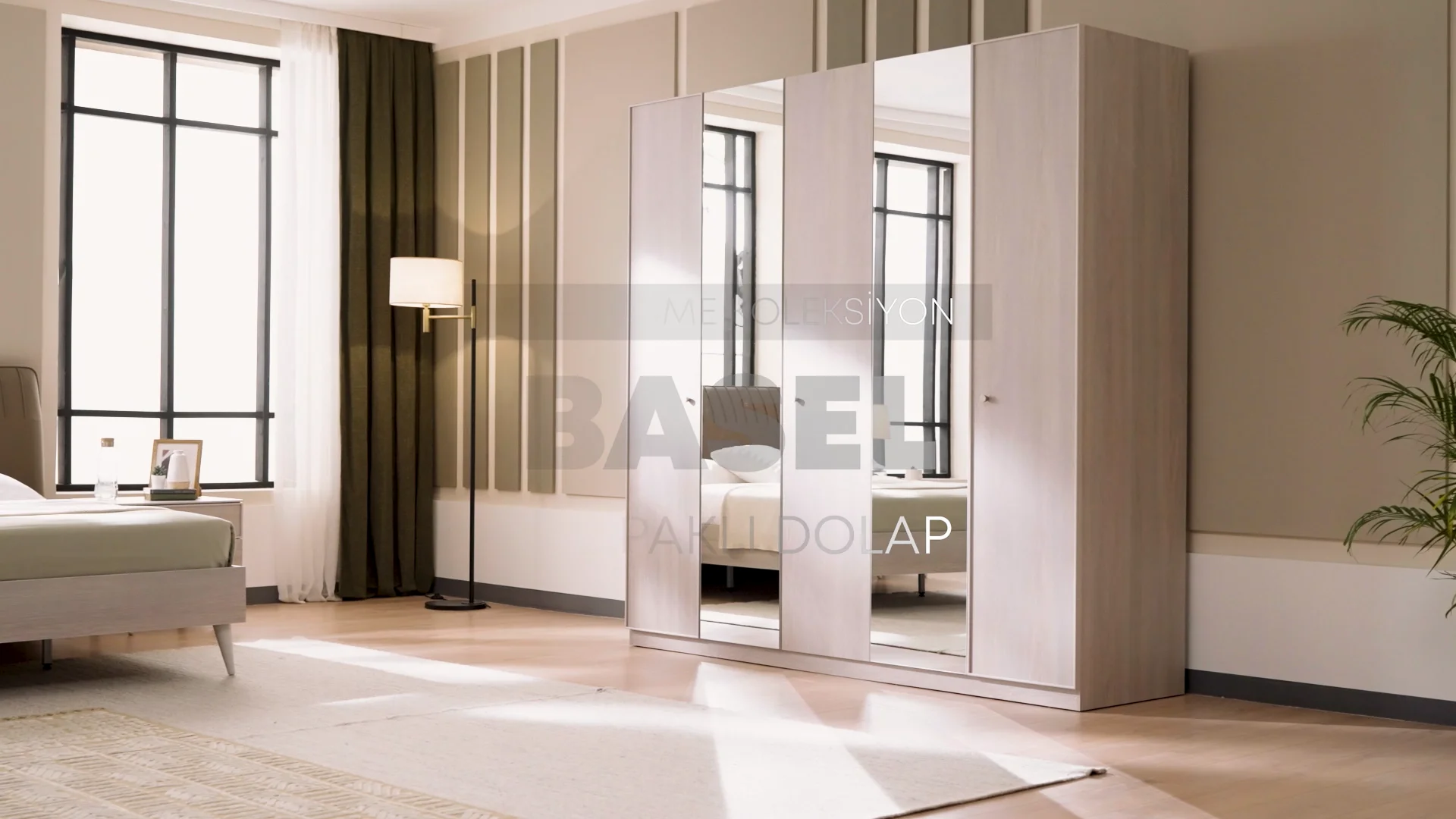 Basel Dolap, 226x222 cm (GxY) | Enza Home