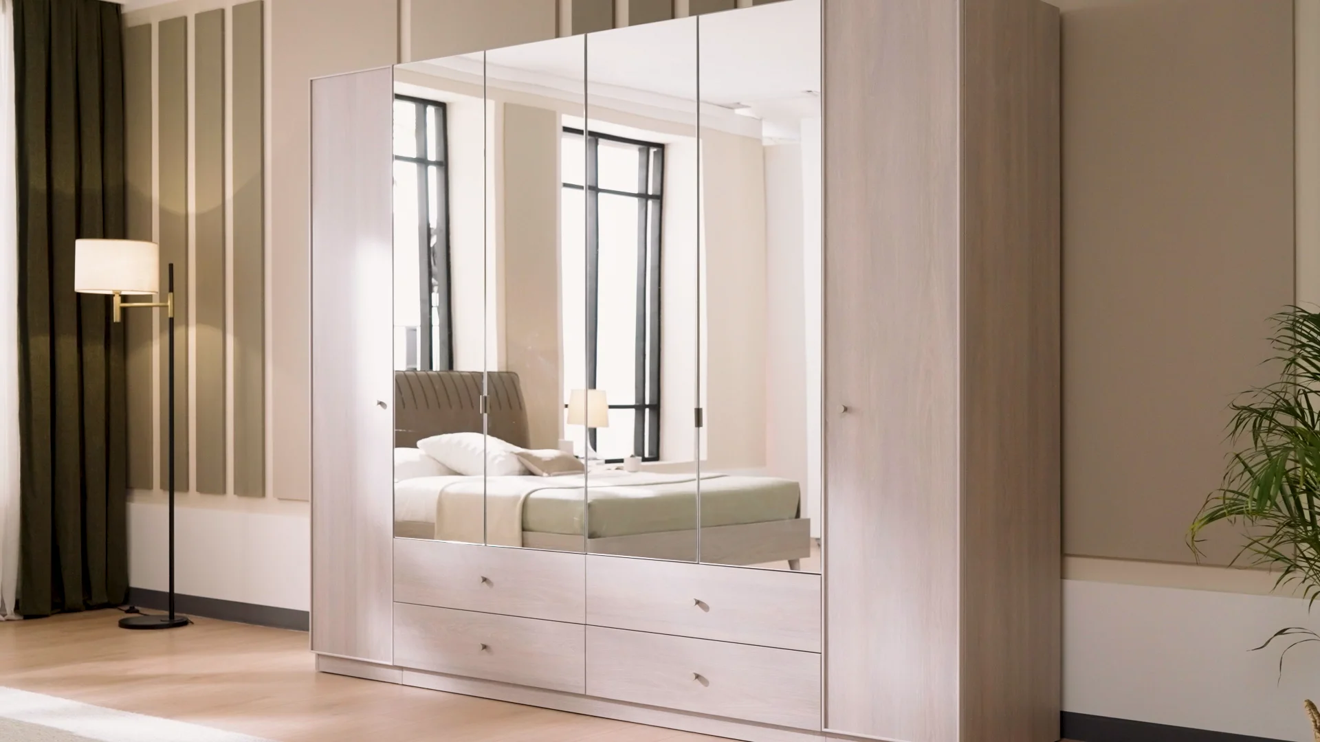 Basel Dolap, 272x222 cm (GxY) | Enza Home