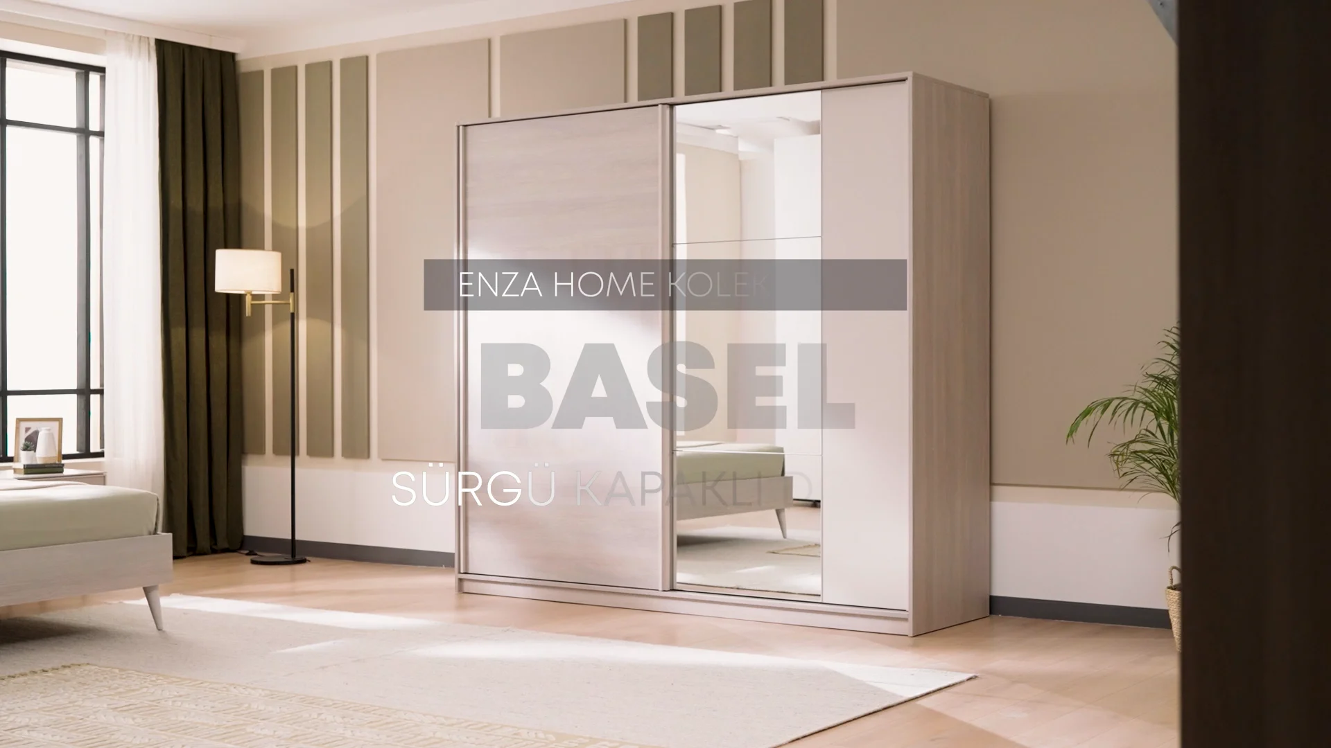 Basel Dolap, 240x222 cm (GxY) | Enza Home