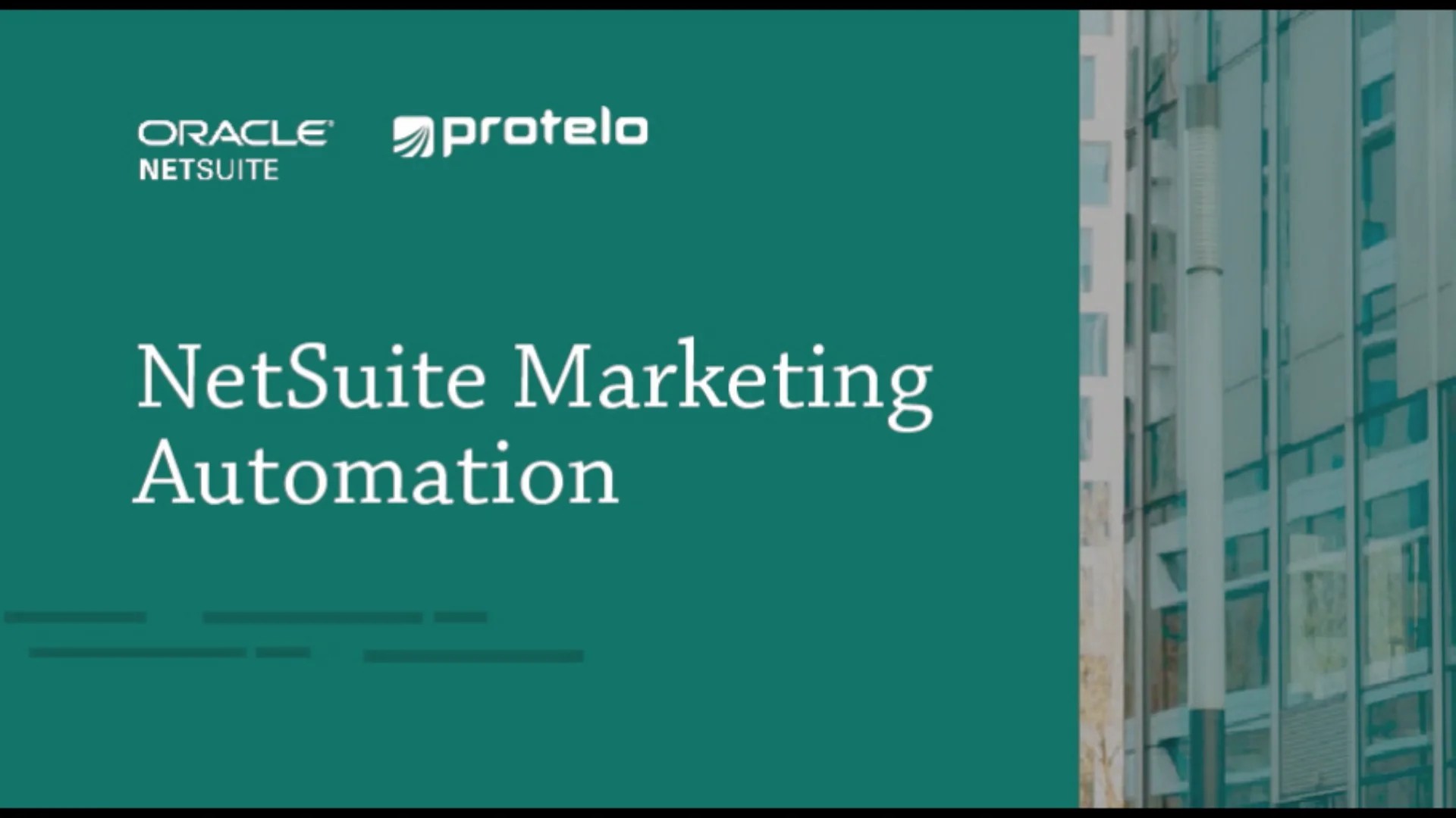 NetSuite Marketing Automation on Vimeo