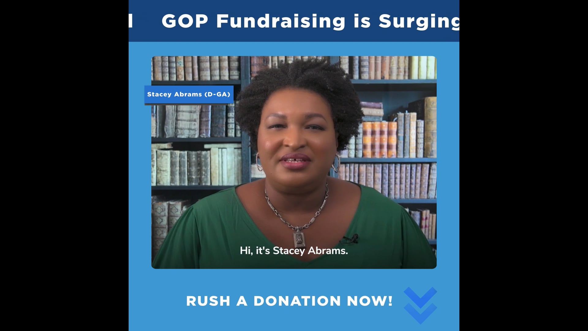DCCC Stacey Abrams 2022 ad