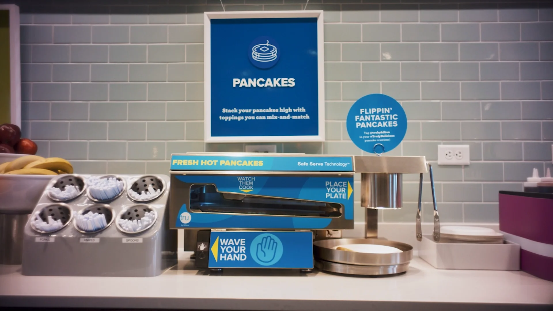The Automatic Pancake Maker From Tru By Hilton on Vimeo