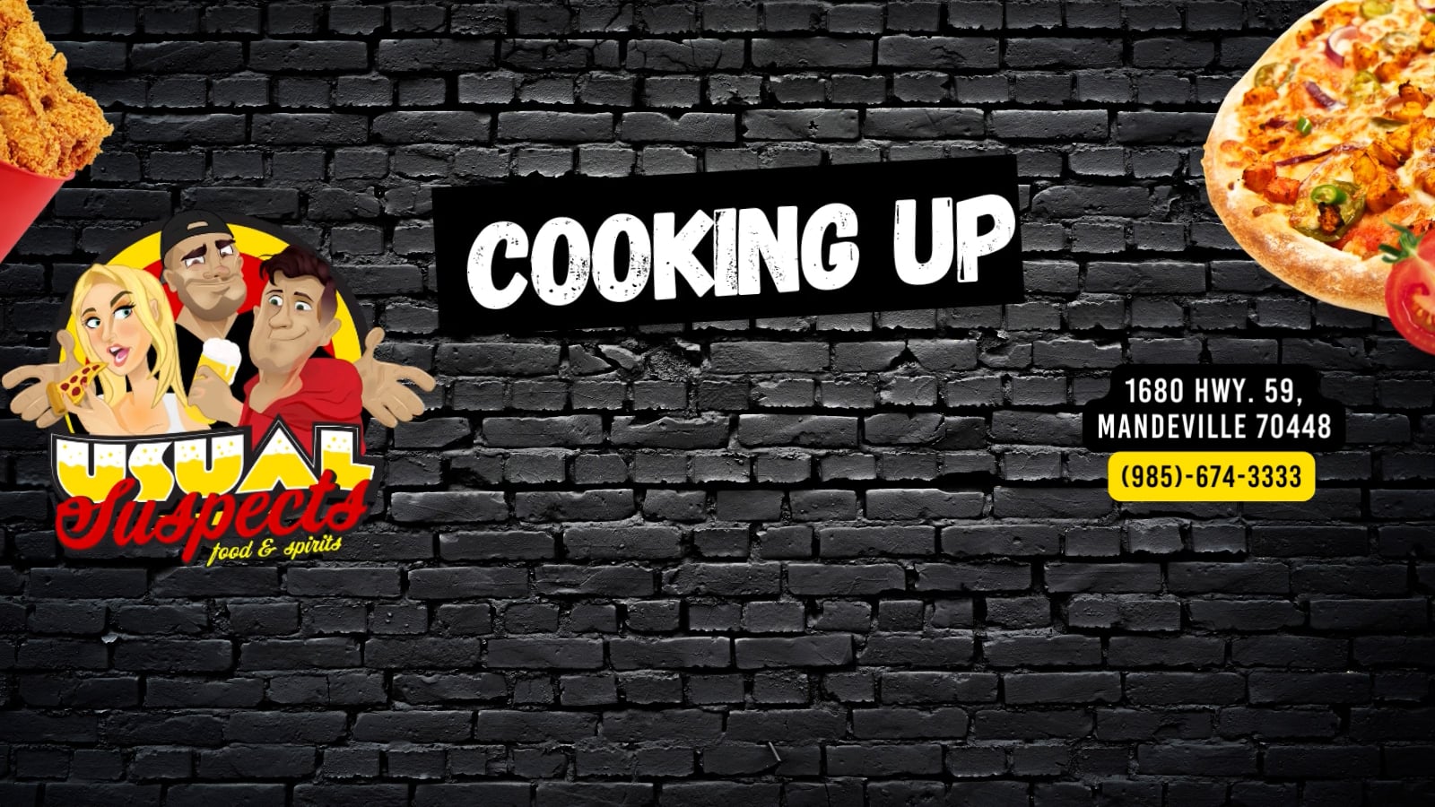 Usual Suspects Food & Spirits Restaurant Mandeville, Louisiana