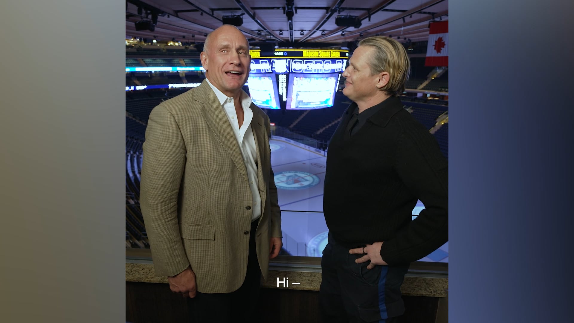 Madison Square Garden | The New York Rangers "Line Change" EMS Inside MSG Digital Spot