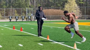 Wes Bowers Pro Day, Bowie Sate Univ. 2022. (5:30)